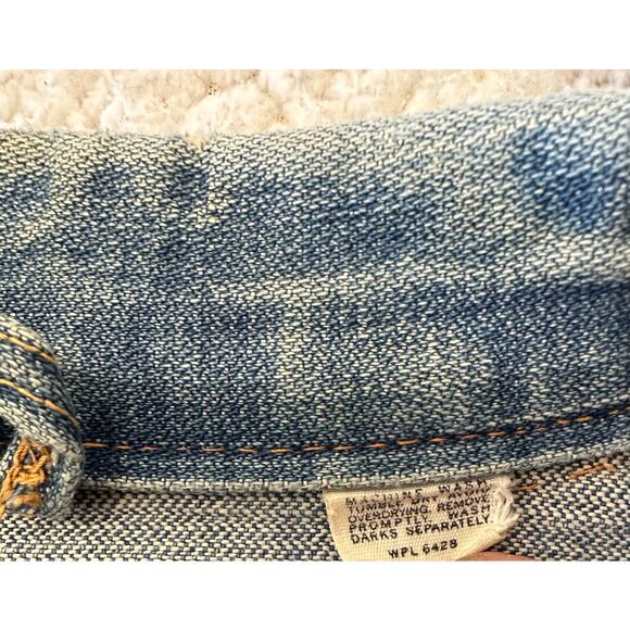 Vintage 1970s Wrangler Denim Jacket Size 40 - Picture 6 of 10